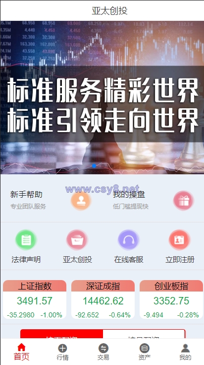 亚太创投股票系统/投资理财系统/全套打包附带完整计划任务 - 财神爷海外源码-财神爷海外源码